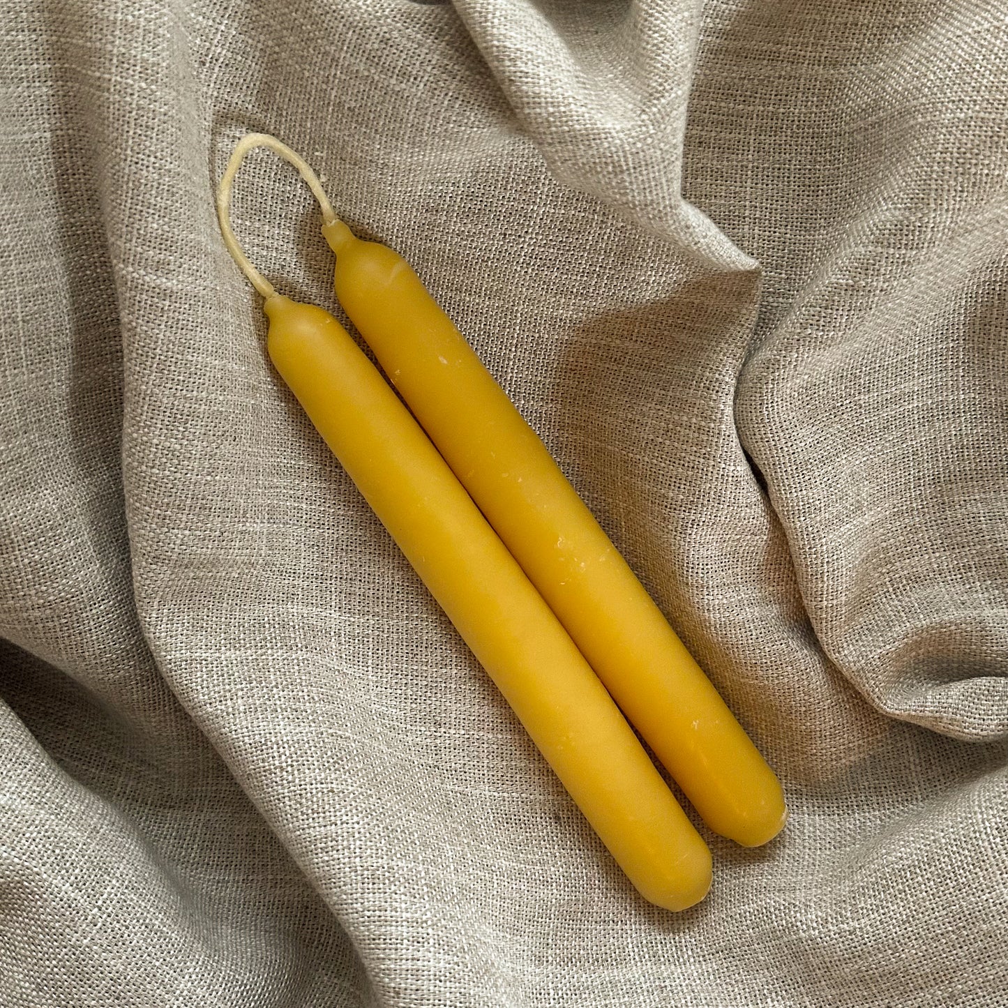 Hand-Dipped Beeswax Candles